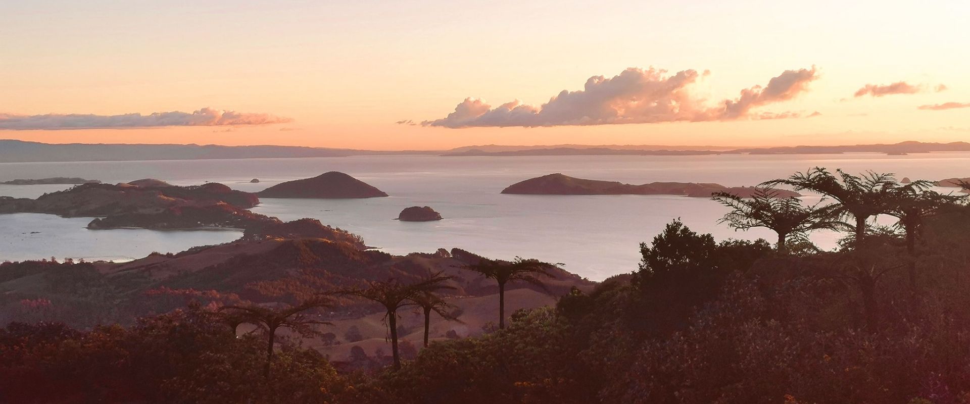 Sunset over Coromandel
